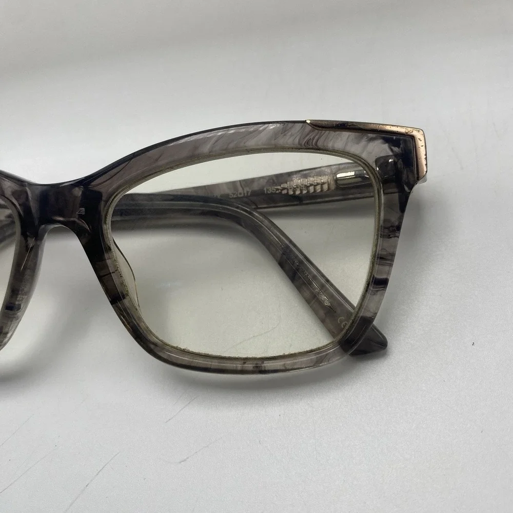 Ted Baker Eyeglasses Women FRAME ONLY 52-17-135 Gray Black 556